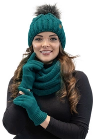 Vivisence 7103 Szalik lub apaszka komin, ciemny turkus