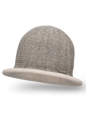 Vivisence 7044 Nakrycie głowy kapelusz, beżowa pepitka