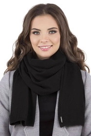 Vivisence 7007Kmpl Komplet beret+szalik, czarny