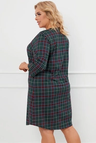 Italian Fashion Foggia r.3/4 Nocna koszula, druk/zielony