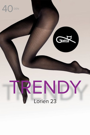 Gatta Lorien 23 40 DEN Wyr�b po�czoszniczy rajstopy, nero