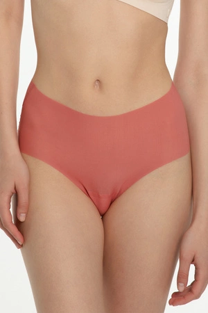 Julimex Mousse Maxi Majtki wysokie figi, koralowy