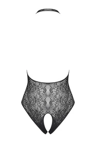 Obsessive B113 Teddy Body bodystocking, czarny