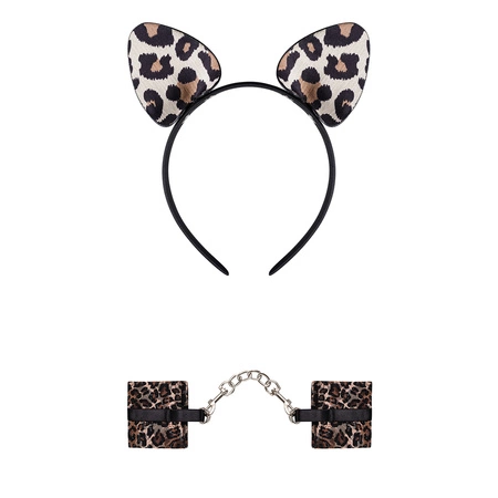 Obsessive Tigerlla Nocna sexy kostium, brązowy