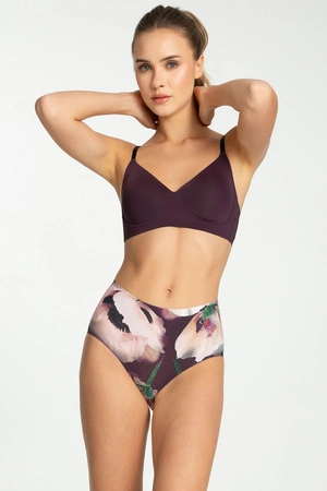 Julimex Simple Maxi Majtki wysokie figi, velvet bloom