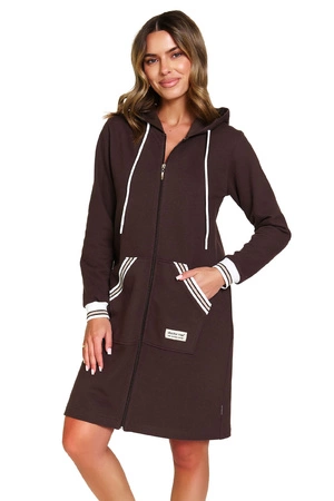 Doctor Nap SMZ.4508 Nocna szlafrok, brownie