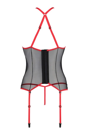 Passion Satara corset Gorset sexy, red