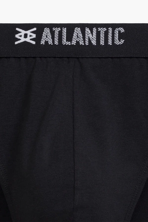 Atlantic 3MP-174 3-pack Majtki slipy, czarny/czarny/czarny