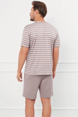 Italian Fashion Bert kr.r. kr.sp. Nocna piżama, cappuccino