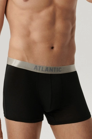 Atlantic 2BMH-012 2-pack Majtki bokserki, czarny