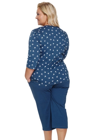 Doctor Nap PB.7265 Nocna piżama, deep blue