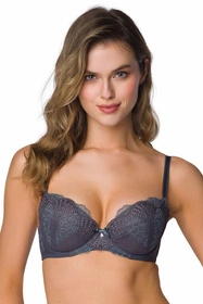 Mat 3930/11 Melisande Biustonosz push-up, szary