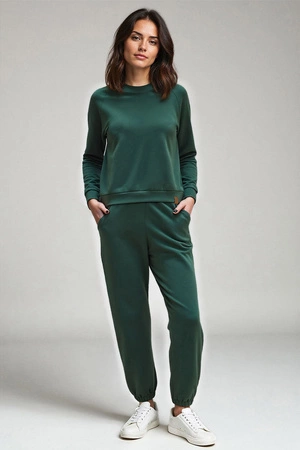 Vivisence 9204kmpl Komplet bluza+spodnie, zielony