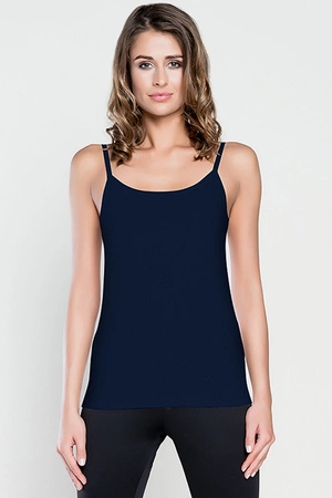 Italian Fashion Ibiza ws.r. Koszulka na ramiączkach, granat