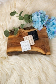 Vivisence 8003 3-pak Akcesoria do biustonosza przedłużacz obwodu, biały/beżowy/czarny