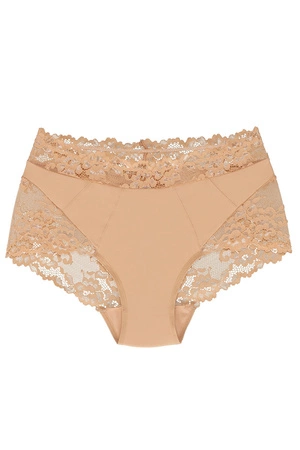 Wol-Bar Luxa Majtki wysokie figi, beżowy
