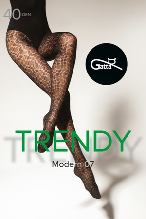 Gatta Modern 07 40 DEN Wyr�b po�czoszniczy rajstopy, nero