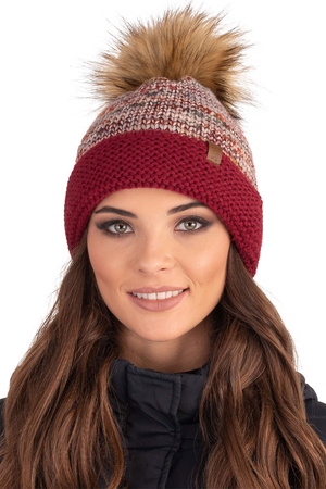 Vivisence 7024 Nakrycie g�owy czapka, bordowy