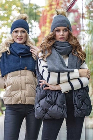 Vivisence 7041 Nakrycie głowy czapka, ciemnoszary