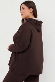 Italian Fashion Lagos dł.r. Bluza nierozpinana, brąz