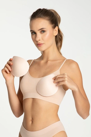 Julimex UNI.PADS Akcesoria do biustonosza wkładki, beżowy