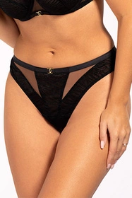 Unikat Kamala Majtki stringi, czarny