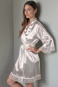 Vivisence 5032 Nocna peniuar, ecru