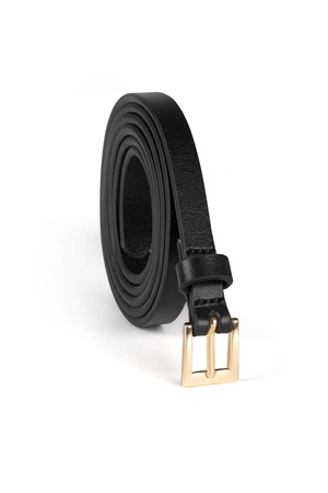 Vivisence P0003 Pasek skórzany, black