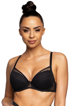 Mat 3714/11 Dotssy Biustonosz push-up, czarny