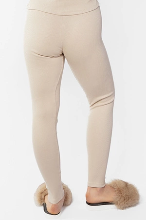 Dkaren Bayo-Kpl Komplet legginsy + bluzka, beż