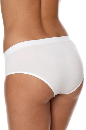 Brubeck HI00090A Hipster Majtki figi, biały