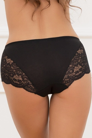 Italian Fashion Wiktoria bokser Majtki figi, czarny