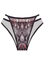 Unikat Zuma Majtki stringi, czarny-wzór