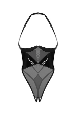 Obsessive Rolleya crotchless teddy Body sexy, black