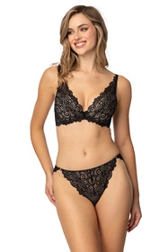 Mat 4022/11 Aura Biustonosz push-up, czarny