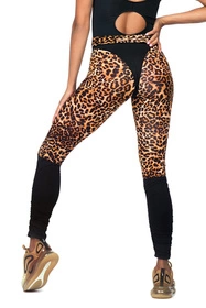Reviver L9016/0 Legginsy fitness, panterka