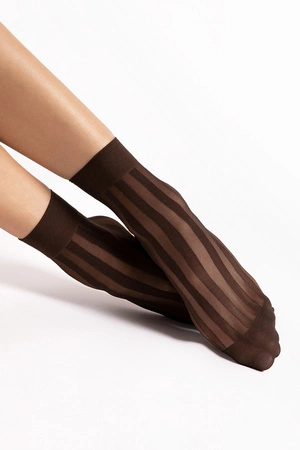 Fiore Vibe 20 DEN G1194 Wyrób pończoszniczy skarpetki, mocca