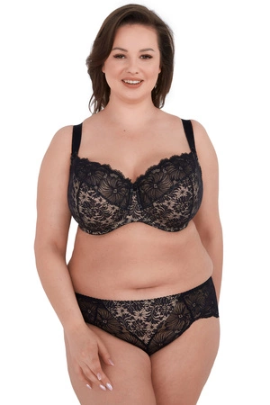 Gaia 534M Chantal Biustonosz miękki, czarny ażur