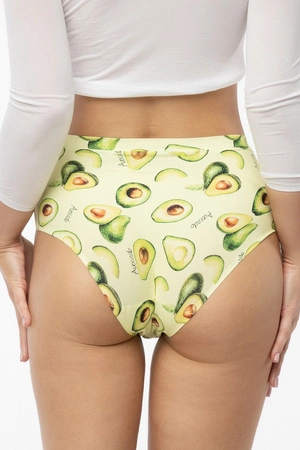 Julimex Simple Maxi Majtki wysokie figi, avocado