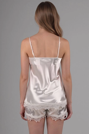 Vivisence 2036 Nocna komplet top + szorty, ecru