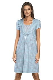 Italian Fashion Mitali kr.r. Nocna koszula, niebieski