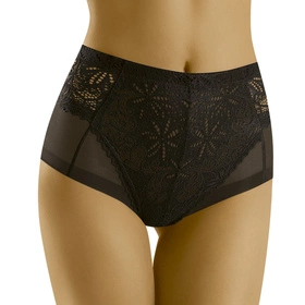 Wol-Bar Hoty Majtki figi, czarny