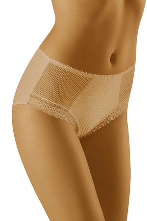 Wol-Bar Roma Majtki wysokie figi, beżowy