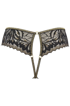 Axami V-10118 Majtki stringi, czarny