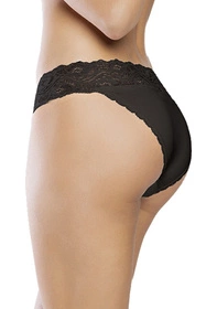 Italian Fashion Jamajka mini Majtki figi, czarny