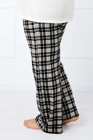 Italian Fashion Klara dł.sp. Spodnie dres, druk/biały