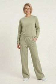 Vivisence 9208kmpl Komplet bluza+spodnie, oliwkowy