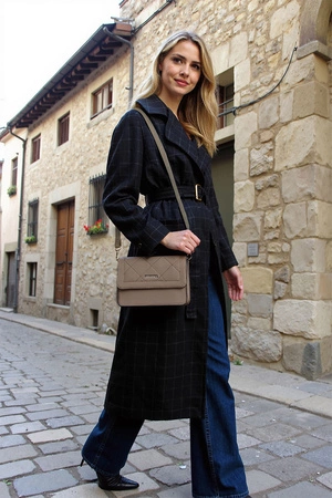 Vivisence T0012 Torebka do ręki, szary