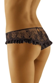 Wol-Bar Chacona Majtki szorto-stringi, czarny