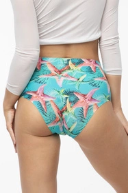 Julimex Simple Maxi Majtki wysokie figi, sea stars